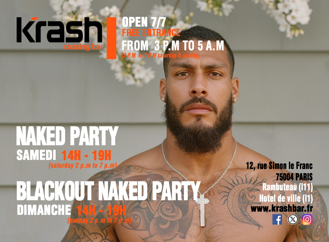 Blackout naked party